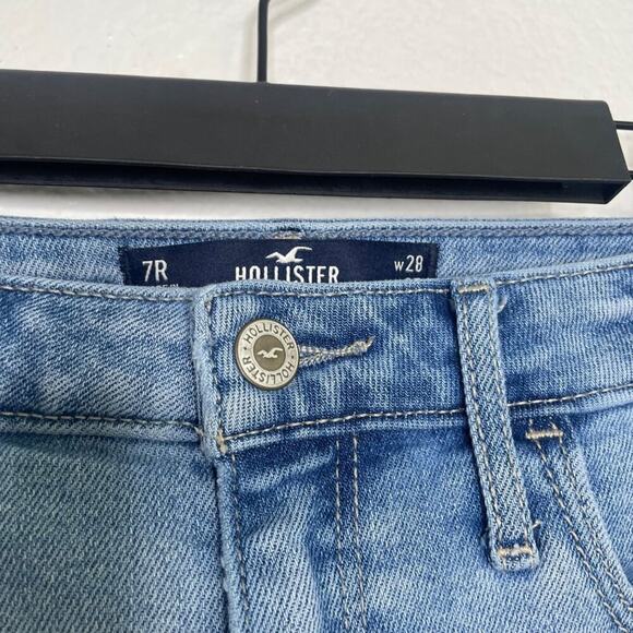 Hollister Womens Jeans Size 28 Ultra High Rise Skinny Ankle Denim Blue Casual - Picture 11 of 16